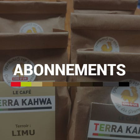 Réserve café torréfié Arabica Moka Terra Kahwa
